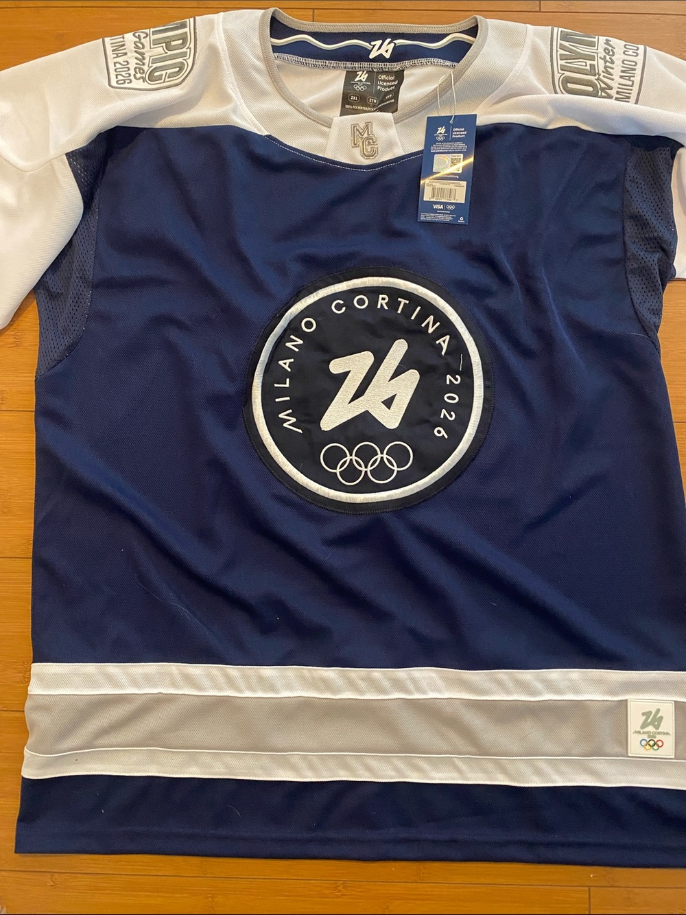 Milano Cortina Olympic Hockey Jersey